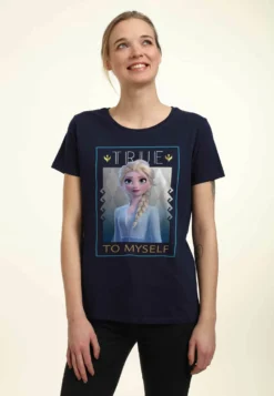 Disney FrozenElsas TruthT-Shirt Con StampaNavy Blue Donna T-shirt E Top H3A21D1X4-K11