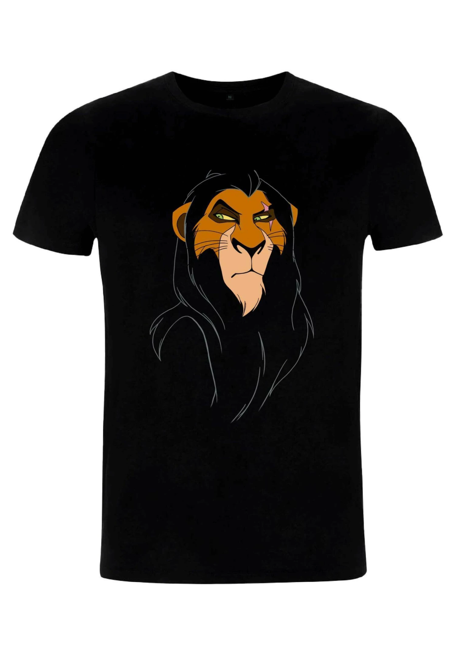 Disney The Lion King Big Face Scar UnisexT-Shirt Con StampaBlack Uomo T-shirt E Polo H3A22O057-Q11 4 Disney The Lion King Big Face Scar UnisexT-Shirt Con StampaBlack Uomo T-shirt E Polo H3A22O057-Q11 - immagine 4