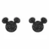 Stecker Mickey MouseOrecchiniMetallic Black Bambini Orologi & Gioielli D4G53G02R-Q11