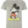 Disney Classic Mickey Mightiest MouseT-Shirt Con StampaMelange Grey Donna T-shirt E Top H3A21D5UW-C11