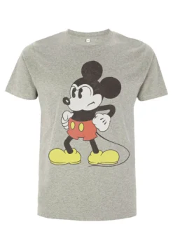Disney Classic Mickey Mightiest MouseT-Shirt Con StampaMelange Grey Donna T-shirt E Top H3A21D5UW-C11