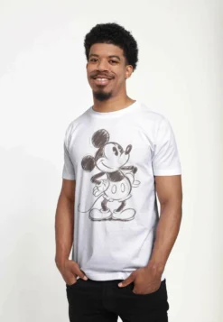 Disney Mickey Classic Sketchy Mickey UnisexT-Shirt Con StampaWhite Donna T-shirt E Top H3A2100E5-A11 -Disney a10ddfa900794154bf990af96196c998 scaled