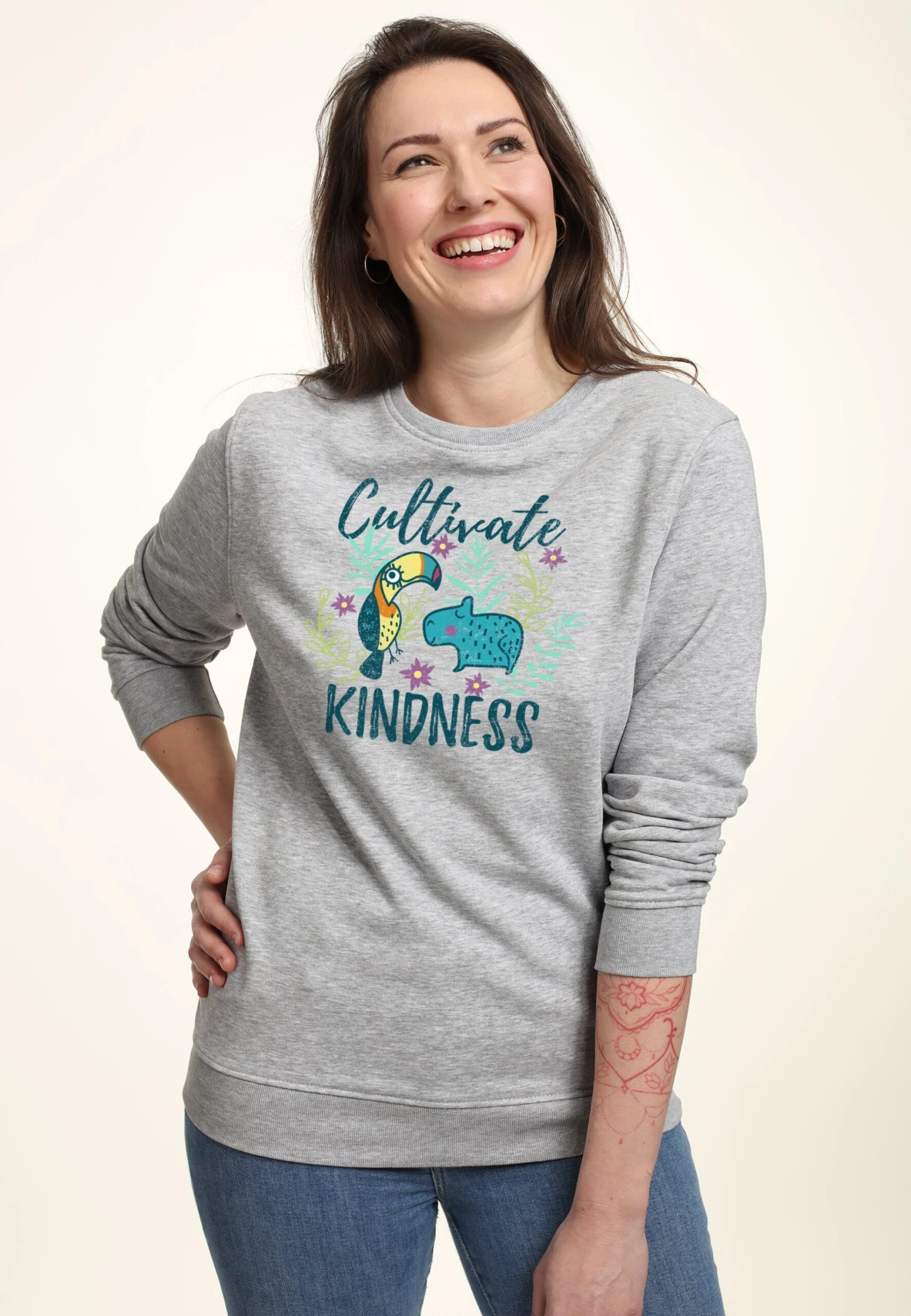Disney Encanto KindnessFelpaHeather Grey Donna Felpe H3A21J70J-C11 3 Disney Encanto KindnessFelpaHeather Grey Donna Felpe H3A21J70J-C11 - immagine 3
