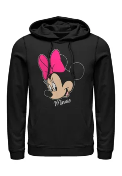 Disney Classic Mickey Minnie Big FaceFelpa Con CappuccioBlack Donna Felpe H3A21J0JI-Q11