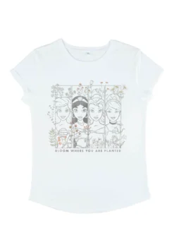 Disney Princesses Princesses FloralT-Shirt Con StampaWhite Donna T-shirt E Top H3A21D0BF-A11 -Disney ad559614db7b497e9f25862f7d845c4c scaled