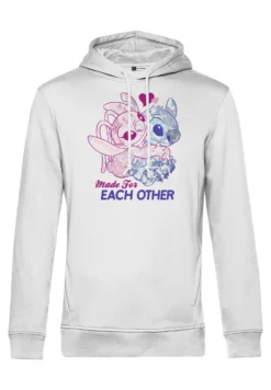 Disney Lilo Stitch Stitch Together - Felpa Con Cappuccio - White -Disney b9167b3ca83347b9a099c2438f9227f7 scaled