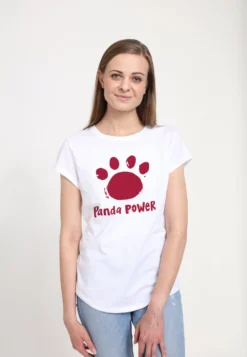 Disney Turning Red Panda PowerT-Shirt Con StampaWhite Donna T-shirt E Top H3A21DAQO-A11