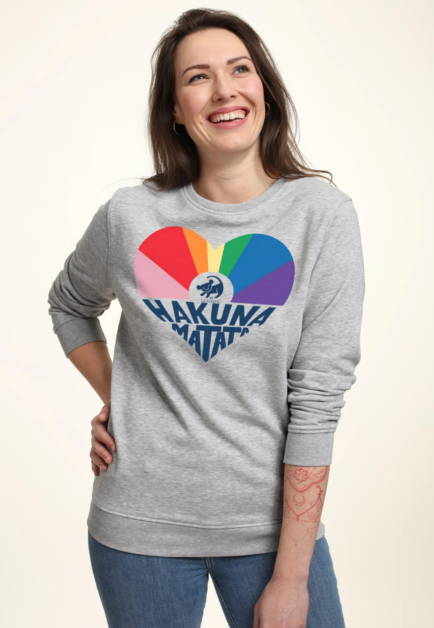 Disney The Lion King PrideFelpaHeather Grey Donna Felpe H3A21J9DU-C11 3 Disney The Lion King PrideFelpaHeather Grey Donna Felpe H3A21J9DU-C11 - immagine 3