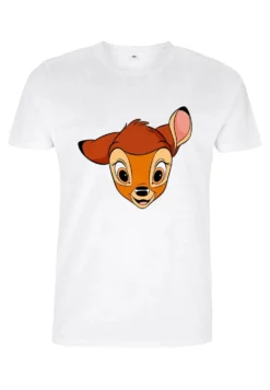 Disney Bambi Bambi Big FaceT-Shirt Con StampaWhite Donna T-shirt E Top H3A21D5OM-A11