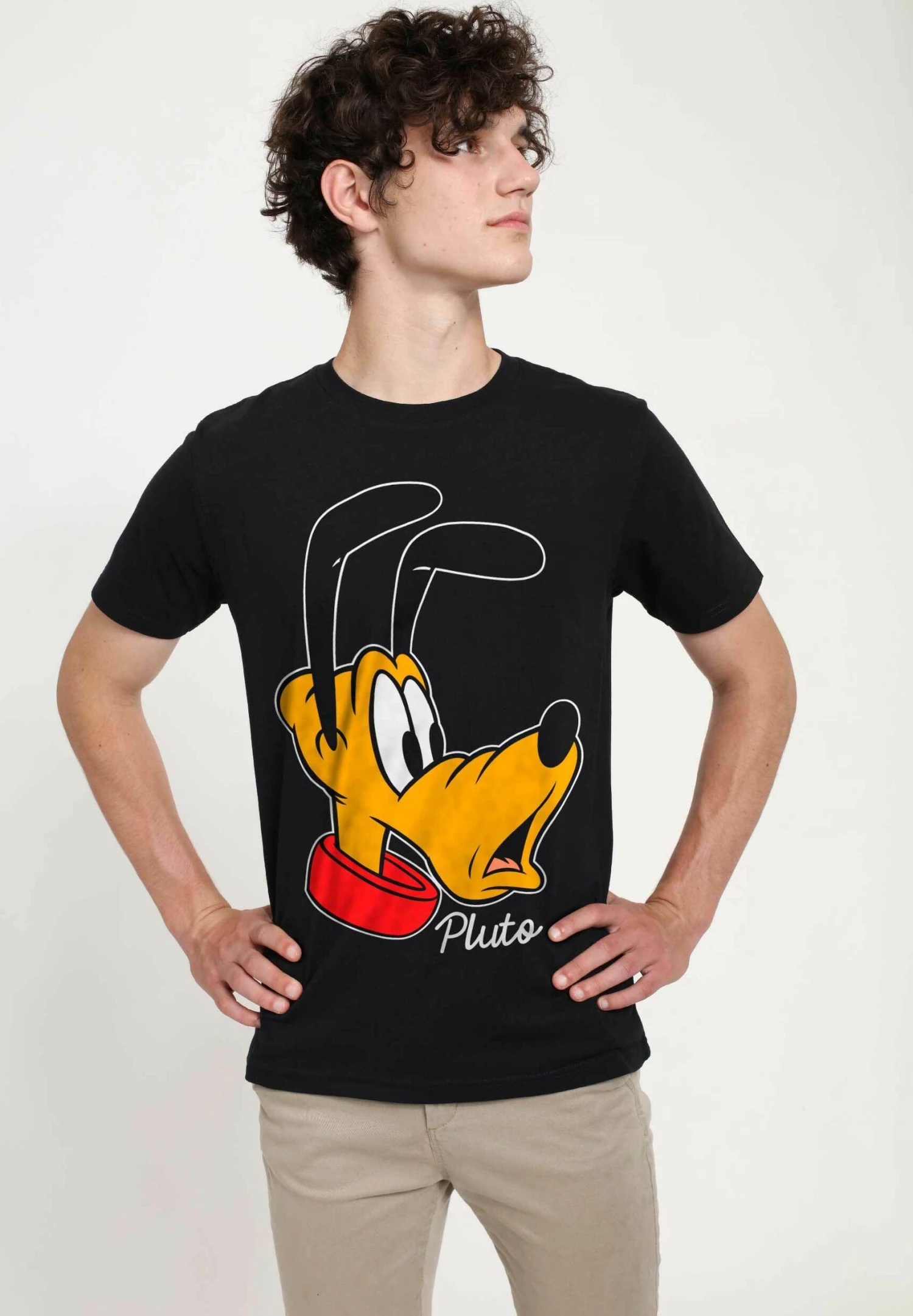 Disney Classics Mickey ClassicPluto Big FaceT-Shirt Con StampaBlack Uomo T-shirt E Polo H3A22O02R-Q11 1 Disney Classics Mickey ClassicPluto Big FaceT-Shirt Con StampaBlack Uomo T-shirt E Polo H3A22O02R-Q11