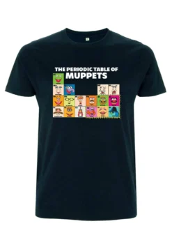 Disney Muppets Periodic Table Of MuppetsT-Shirt Con StampaNavy Blue Donna T-shirt E Top H3A21D8JR-K11