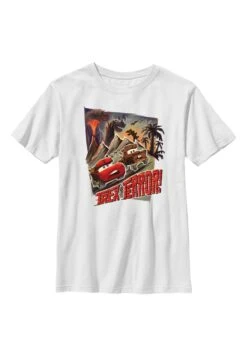 Disney Cars-Cars 2 Trex TerrorT-Shirt Con StampaWhite Bambini T-shirt & Top H3A26G16Z-A11