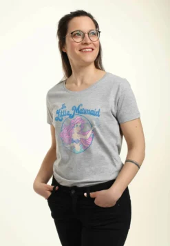 Disney The Little Mermaid Faded ArielT-Shirt Con StampaHeather Grey Donna T-shirt E Top H3A21D1GR-C11 -Disney ca846892a0db4fe3ac3b02e7cee12521 scaled