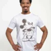 Disney Mickey Classic Sketchy Mickey UnisexT-Shirt Con StampaWhite Donna T-shirt E Top H3A2100E5-A11