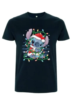 Disney Lilo & Stitch Stitch Xmas Lights UnisexT-Shirt Con StampaNavy Blue Uomo T-shirt E Polo H3A2102K2-K11 -Disney d2115660f00a4c34acb5a1833e8da2e6 scaled