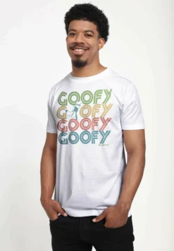 Disney Classic Mickey Retro Stack Goofy UnisexT-Shirt Con StampaWhite Uomo T-shirt E Polo H3A2100ID-A11 -Disney d3e55b4abfbc41bd9c8603d7203c70f7