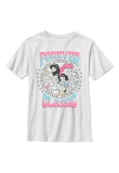 Unisex Disney Princesses Classic PrincessT-Shirt Con StampaWhite Bambini T-shirt & Top H3A26G1C7-A11
