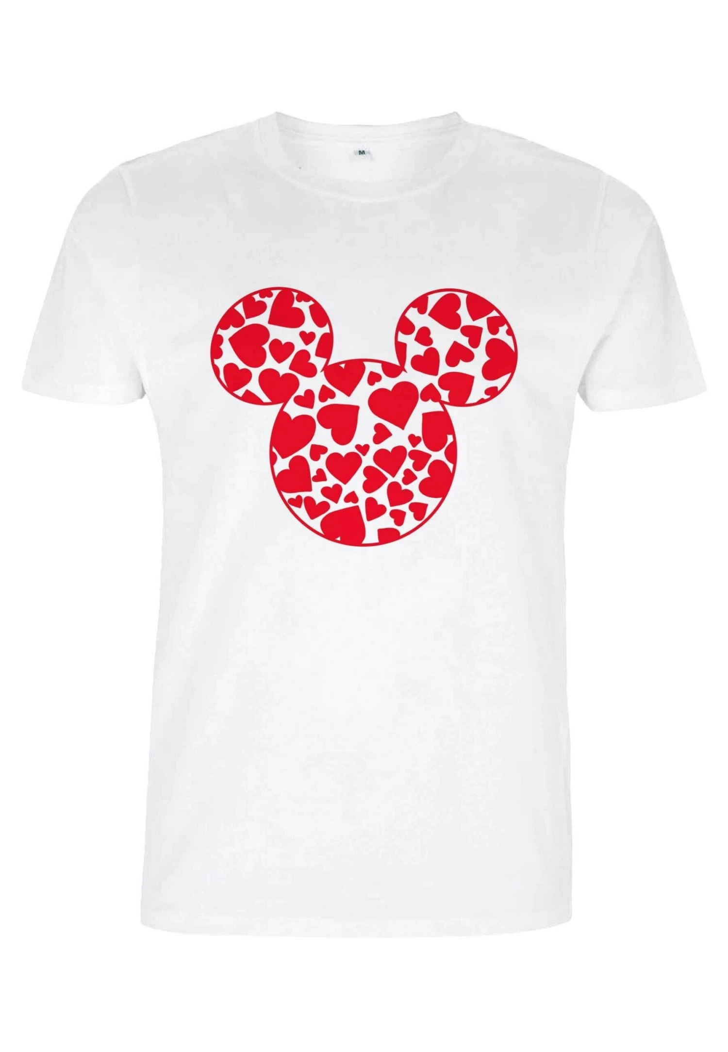 Disney Classic Mickey Mickey Hearts FillT-Shirt Con StampaWhite Donna T-shirt E Top H3A21D5EQ-A11 1 Disney Classic Mickey Mickey Hearts FillT-Shirt Con StampaWhite Donna T-shirt E Top H3A21D5EQ-A11