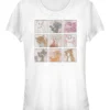 Mickey And Friends Disney KittiesT-Shirt Con StampaWhite Donna T-shirt E Top H3A21DBBF-A11