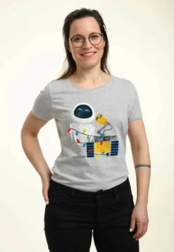 Disney Pixar Wall E Wall-E HolidayT-Shirt Con StampaHeather Grey Donna T-shirt E Top H3A21D1P6-C11 -Disney d876f7cf9c9847b1a8e00c4c8015ffe0 scaled