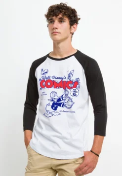Disney Classic Mickey Donalds Comic CoverMaglietta A Manica LungaWhite Black Uomo T-shirt E Polo H3A22O5SQ-A11 -Disney e07ff94368ca4ed1bf50838ba4d43ecb scaled
