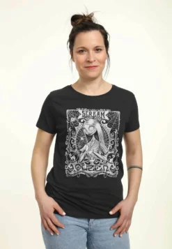Disney Nightmare Before Christmas Salley Neauvou - T-Shirt Con Stampa - Black
