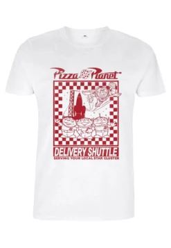 Disney Toy Story Pizza Planet DeliveryT-Shirt Con StampaWhite Donna T-shirt E Top H3A21D4VJ-A11