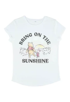 Disney Winnie The Pooh Bring On The SunshineT-Shirt Con StampaWhite Donna T-shirt E Top H3A21E02U-A11 -Disney e596f6d2cd2d4be9a467b042b2e4bf38 scaled