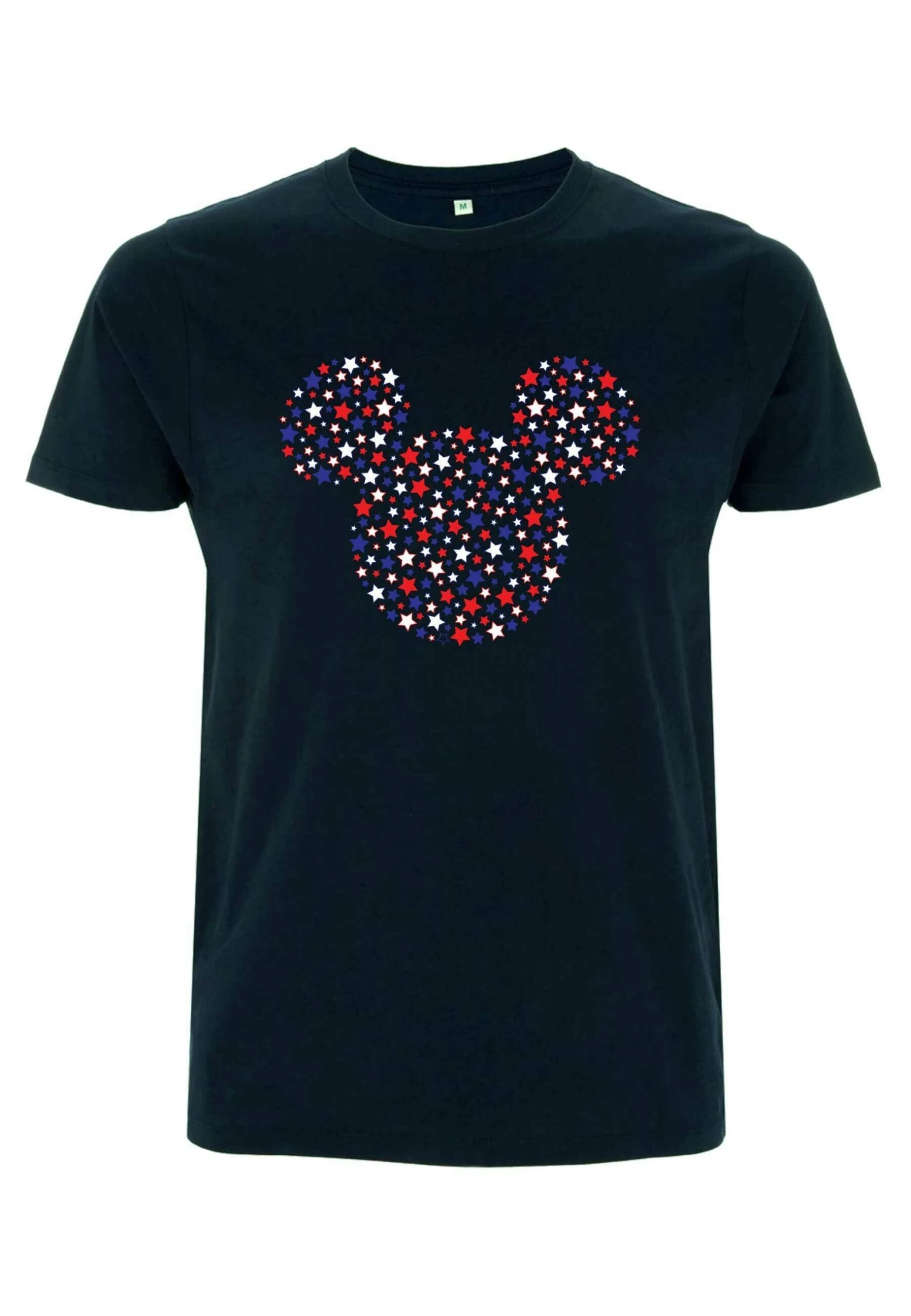 Mickey Mouse & FriendsMickey Mouse Stars And Ears Disney Classic Unisex - T-Shirt Con Stampa - Navy Blue 5 Mickey Mouse & FriendsMickey Mouse Stars And Ears Disney Classic Unisex - T-Shirt Con Stampa - Navy Blue - immagine 5