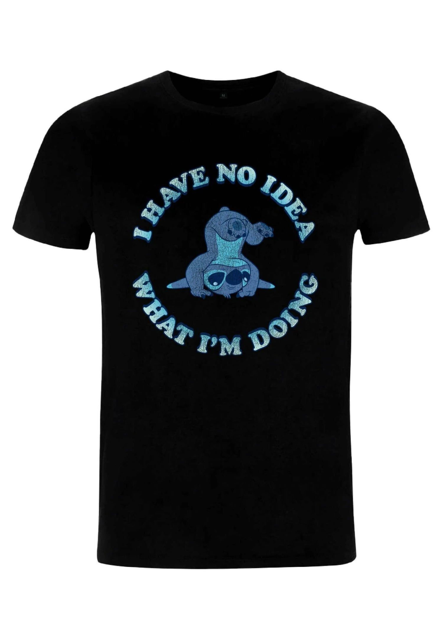 Disney Lilo & Stitch No Idea - T-Shirt Con Stampa - Black 1 Disney Lilo & Stitch No Idea - T-Shirt Con Stampa - Black