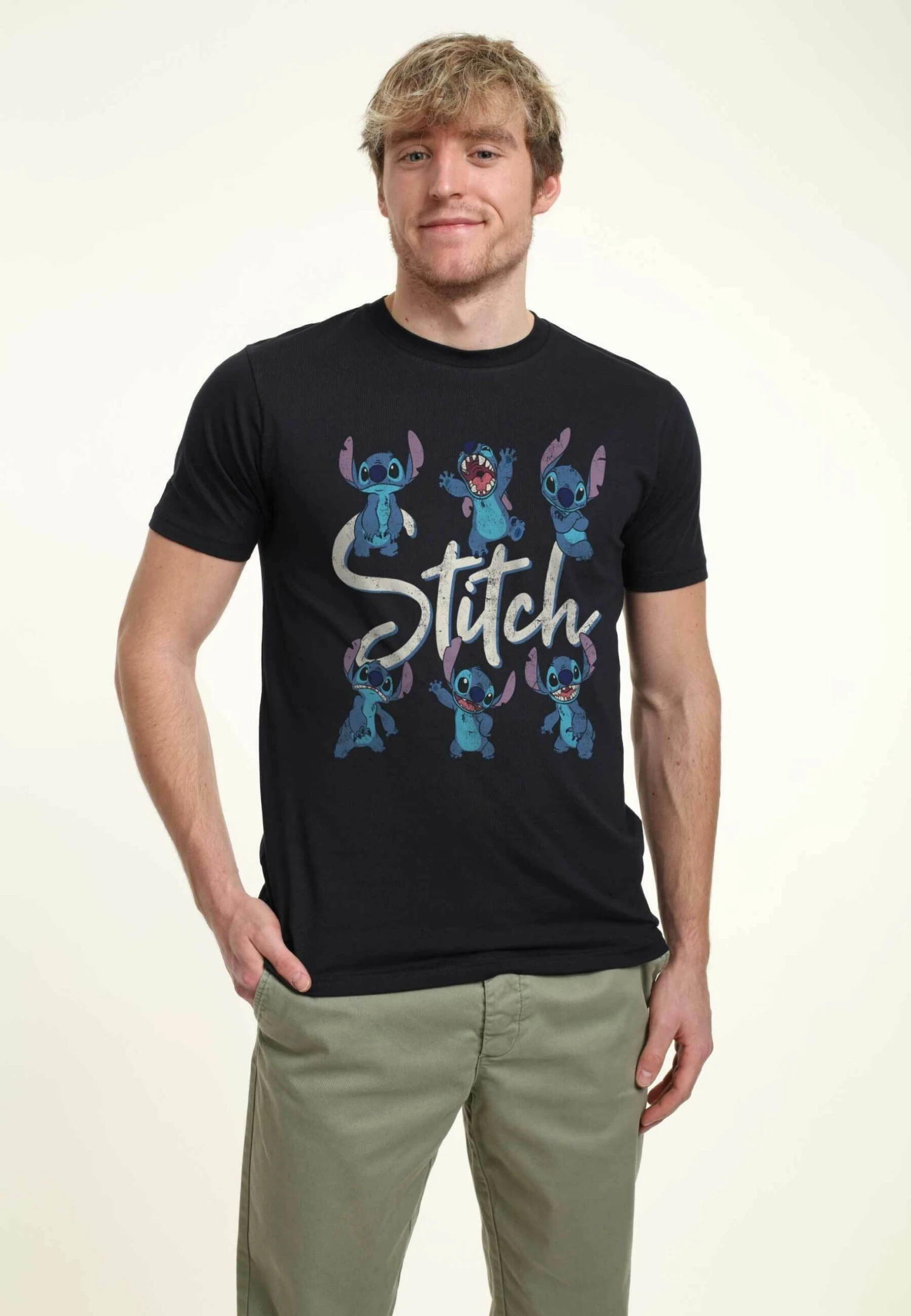 Disney Lilo & Stitch Stitch PosesT-Shirt Con StampaNavy Blue Uomo T-shirt E Polo H3A22O22Q-K11 3 Disney Lilo & Stitch Stitch PosesT-Shirt Con StampaNavy Blue Uomo T-shirt E Polo H3A22O22Q-K11 - immagine 3
