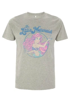 Disney The Little Mermaid Faded ArielT-Shirt Con StampaMelange Grey Donna T-shirt E Top H3A21D587-C11