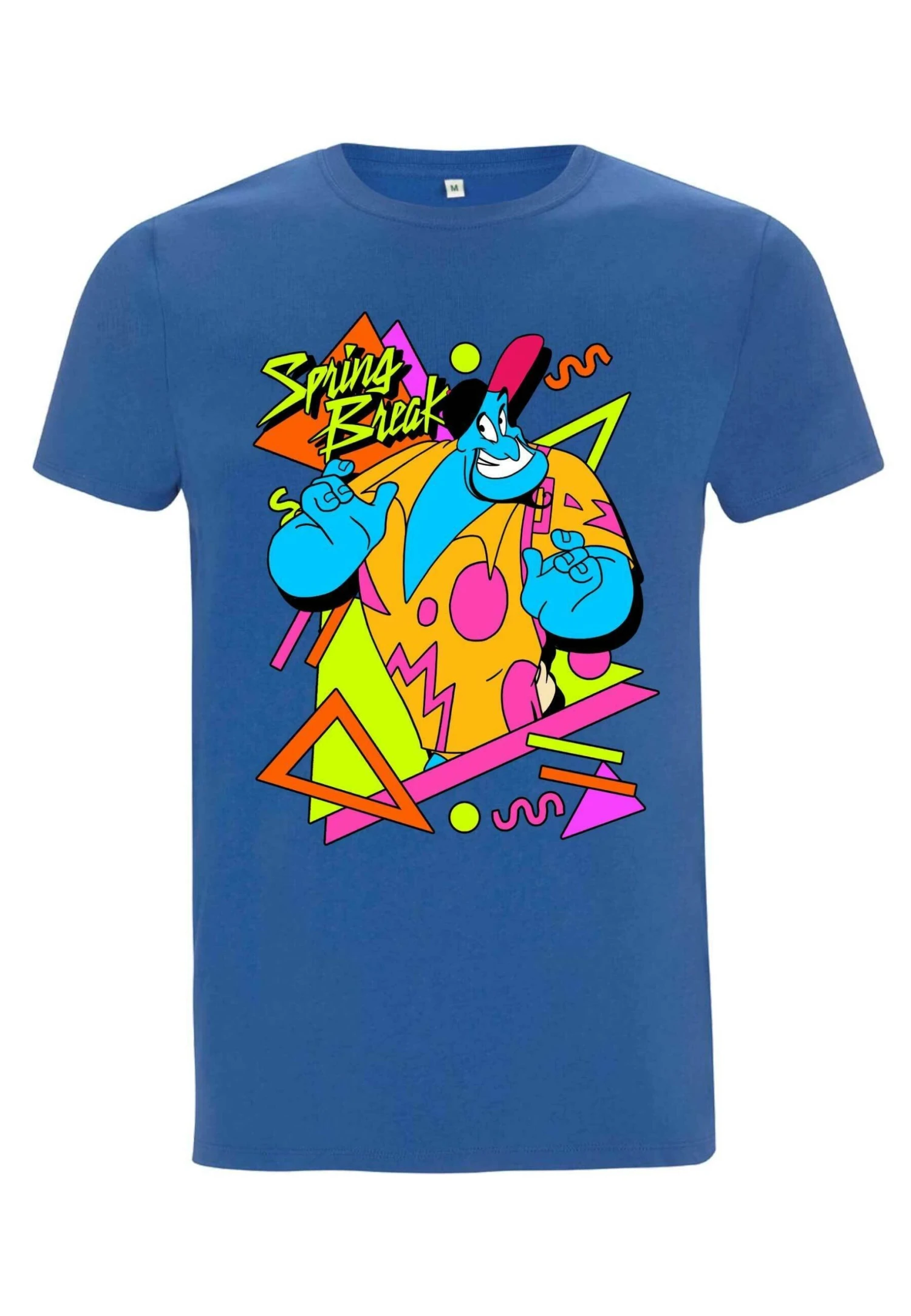 Disney Aladdin Spring Break UnisexT-Shirt Con StampaBright Blue Uomo T-shirt E Polo H3A2102MH-K11 5 Disney Aladdin Spring Break UnisexT-Shirt Con StampaBright Blue Uomo T-shirt E Polo H3A2102MH-K11 - immagine 5