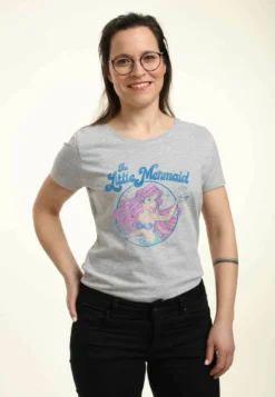 Disney The Little Mermaid Faded ArielT-Shirt Con StampaHeather Grey Donna T-shirt E Top H3A21D1GR-C11 -Disney f59b6b34ad29401d8e327d4045fb8925 scaled