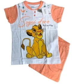 Pigiama Bambina Corto RE LEONE Disney
